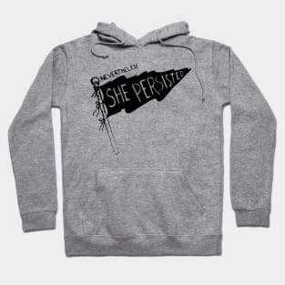 Nevertheless She Persisted-Flag Hoodie